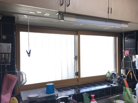 【神戸六甲店】キッチンの寒さも内窓で解消！(神戸市灘区・T様邸)